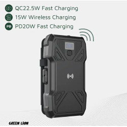 باور بانك يشحن بالطاقه الشمسيه من جرين لايون بسعه ٢٠ الف واط