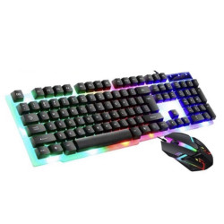  كيبورد وماوس مع اضائه